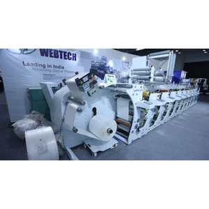 Máquina Impresora de Etiquetas Flexográficas Multicolor, Automática e Industrial, al Mejor Precio - Product Image 4