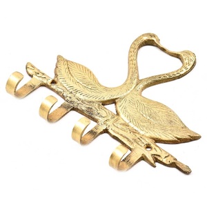 Classic Brass <b>Hook</b> Hanger Modern Style Custom Brass Coat Hanger Wall Coat <b>Hooks</b> Custom Made Logo Brass <b>Hook</b> Hanger - Product Image 3