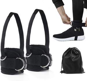 Sangle de cheville renforcée avec fixation par câble, brassard durable pour l'entraînement répété des jambes en salle de sport et l'utilisation en fitness - Product Image 6