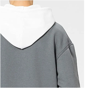 Sudadera con Capucha Básica para Hombre, Holgada, de Felpa, con Bolsillo Delantero, Suave y Cómoda, Corte Regular, Ropa de Invierno, 100% Algodón - Product Image 4