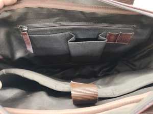 Wholesale Handmade Genuine Cowhide <b>Leather</b> Waterproof Laptop Messenger Bag Office <b>Briefcase</b> Professional Business Travel - Product Image 3