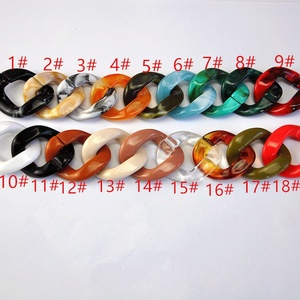 Resin <b>wall</b> chain Resin Chain All-Colour Available Fashionable Thick Link Chain with Angel and Owl Shape Resin Crafts - Product Image 5