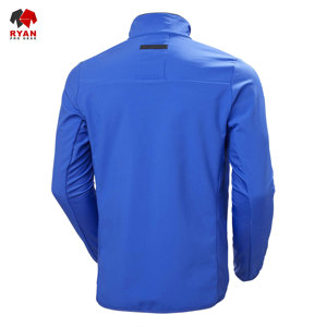 Veste Softshell de Qualité Supérieure pour Hommes Fermeture Éclair Tissu Respirant avec Logo Personnalisé Motif Uni - Product Image 3