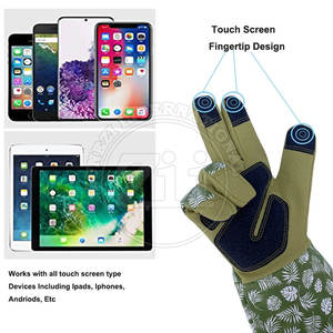 High Performance Lightweight Leather Gardening <b>Gloves</b> with Smooth Texture Anti-Cut & Waterproof Features General Purpose - Product Image 5