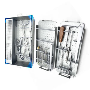 ชุดเครื่องมือผ่าตัดกระดูกขนาดเล็กแบบกำหนดเองที่นำกลับมาใช้ใหม่ได้ คีมจับกระดูก แผ่นยึดกระดูก สแตนเลสสตีล โดย Dentavex - Product Image 1