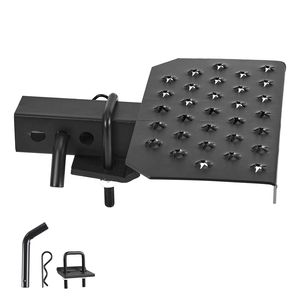 Protezione Universale per Paraurti Posteriore, Pedana Antiscivolo per Gancio di Traino con Capacità di Carico di 350 LBS per Supporti da 2 Pollici - Product Image 1