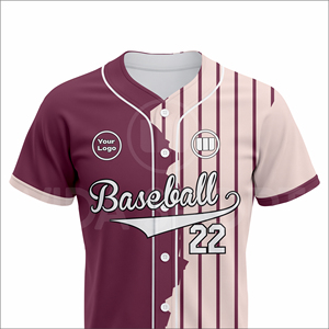 ชุดยูนิฟอร์มเบสบอลพิมพ์ลายโพลีเอสเตอร์ 100% แบบกำหนดเอง ระบายเหงื่อได้ดี ยืดได้สี่ทิศทาง สำหรับฤดูร้อน สั่งซื้อขั้นต่ำน้อย สำหรับทีมในสหรัฐอเมริกา จัดส่งรวดเร็ว - Product Image 4
