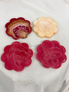 Set de table en marbre fait main, écologique, de haute qualité, style moderne, 4 pouces, couleur personnalisée, logo personnalisé, épaisseur 4 mm - Product Image 6