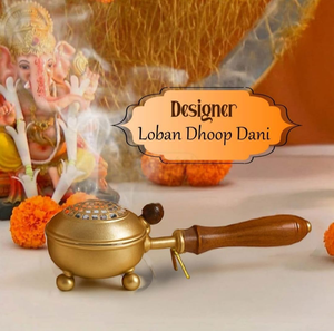 Quemador de Incienso Tradicional de Latón para Rituales de Pooja, Decoración Espiritual para el Hogar y el Templo, y Meditación - Product Image 2