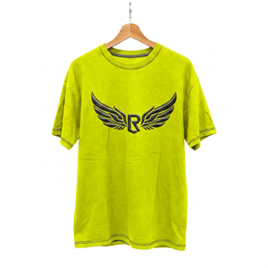 T-shirt en coton noir uni pour homme, manches courtes, col rond, coupe classique, jersey décontracté, couleur unie - Product Image 3