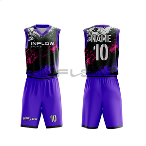 Usine de vêtements de sport pour le basketball, commandes d'uniformes d'équipe, uniformes de club de basketball, maillots et shorts sur mesure, vente en gros - Product Image 1