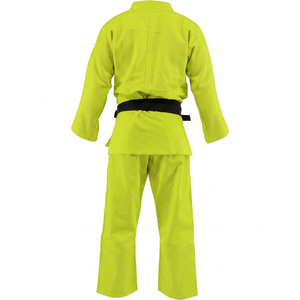 Uniforme de judo personnalisé avec logo, tissage perlé, 100% coton, séchage rapide, respirant, doublure Joker. - Product Image 4