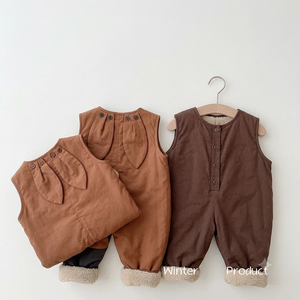 Overoles Casuales de Punto para Bebés de 0 a 2 Años, Pantalones de Forro Polar con Orejas de Conejo, Cierre con Cordón, Modelo AK204 - Product Image 4