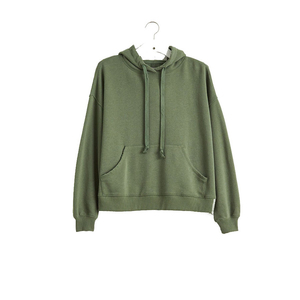 Sweat-shirt à capuche pour femme, hiver, surdimensionné, respirant, 100% coton, couleur unie, confortable, doux, manches longues, pour un look décontracté - Product Image 6