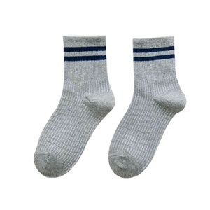 Wholesale High Quality Winter Cotton Striped Crew <b>Socks</b> ODM Bulk Manufacturer - Product Image 3