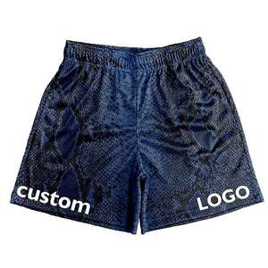 Pantalones Cortos de Baloncesto de Malla Sublimados Personalizados 2026 de Secado Rápido y Alta Calidad con Cortes Laterales Profesionales OEM ODM Ropa Deportiva al por Mayor - Product Image 4