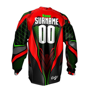 Maillot de paintball personnalisé à manches longues, anti-transpiration, séchage rapide, tissu respirant haute performance - Product Image 2