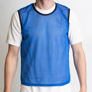 Chalecos Deportivos de Malla para Entrenamiento de Fútbol con Logotipo Personalizado de Alta Calidad, Reversibles de Doble Cara y Transpirables - Product Image 1