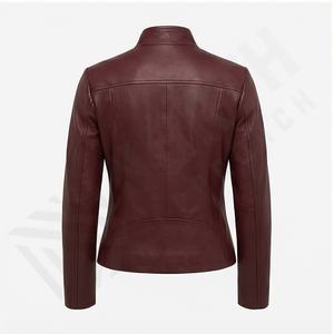 Venta al por mayor nueva moda mujer ropa de invierno chaqueta de piel de oveja para mujer/chaquetas de cuero para mujer venta al por mayor ropa de Invierno para mujer - Product Image 3