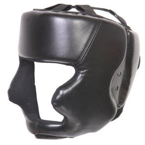 Protector de Cabeza de Boxeo Integral, Cuero PU, Relleno de EPE, Cierre de Hebilla Ajustable, Equipo de Protección para Adultos, MMA, Sparring - Product Image 1