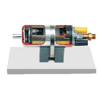 Modelo Anatómico de Bomba de Combustible Controlada Electrónicamente, Dispositivo de Entrenamiento para el Aprendizaje de Anatomía Automotriz, Equipo Educativo