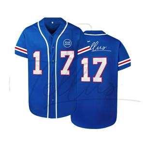 Camiseta de Béisbol Transpirable 100% Poliéster Estampada de Talla Grande con Logotipo Personalizado y Mangas Cortas para Mujer - Product Image 5