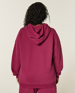 Sudadera con Capucha Extra Grande Informal para Mujer, Fabricada en Fábrica, Alta Calidad, Precio Bajo - Product Image 3