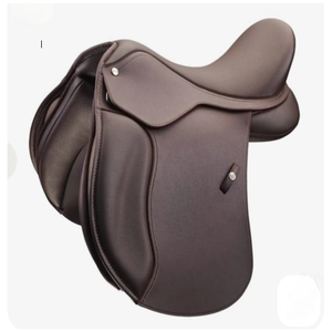 Selle de course professionnelle personnalisée en cuir synthétique souple de qualité supérieure, avec arceau en bois et quincaillerie en laiton, confortable - Product Image 1
