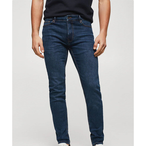 Jean en denim blanc pour homme, coupe slim, extensible, en coton de qualité supérieure, personnalisable avec votre propre logo, style streetwear, pantalon pour homme - Product Image 1