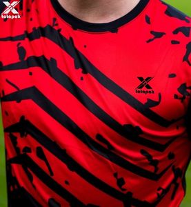 Uniforme de Fútbol de Cuello en V, Ropa Deportiva Unisex de Secado Rápido, Antibacteriana y Transpirable, con Nombre de Equipo Personalizado, Calidad de Exportación - Product Image 2