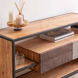 Mueble para TV Vandana Mira Grand de madera de acacia - Product Image 5