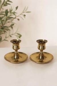 Modern <b>Silver</b> Tealight Candle Holders Set Minimalist Table Decor Contemporary Serenity - Product Image 6
