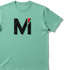 เสื้อยืดพิมพ์ลายกราฟิกแบบนูน 3 มิติ สำหรับผู้ชาย พิมพ์ลายโลโก้แบบยกสูง ผ้าคอตตอนหนานุ่ม สไตล์สตรีทแวร์ ทรงหลวม - Product Image 2