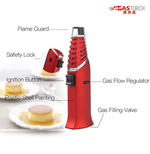 Gf-928 <span class=keywords><strong>Creme</strong></span> <span class=keywords><strong>Brulee</strong></span> Burner Gas Bếp <span class=keywords><strong>Torch</strong></span> Nhẹ Hơn Bơm Lại Nấu Ăn Butan <span class=keywords><strong>Torch</strong></span> Với An Toàn Khóa - Product Image 3