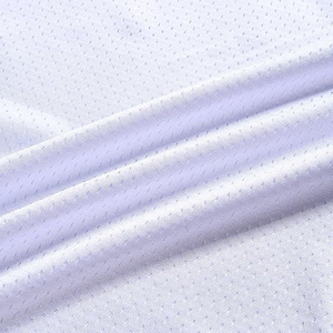 Blank <b>Football</b> Jerseys <b>White</b> Mesh <b>Football</b> Practice Jersey in Performance Polyester Lightweight Breathable with V Neck Design - Product Image 4