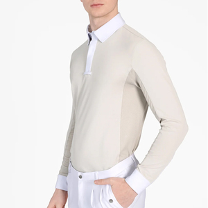 Nouvelle Arrivée Chemises d'équitation personnalisées pour femmes, chemises d'équitation à manches longues pour hommes, de haute qualité, avec logo personnalisé imprimé, séchage rapide - Product Image 3