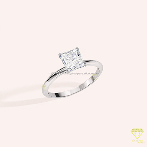 Bague de fiançailles en moissanite de haute qualité pour bijoux de mariée, célébrations de mariage et cadeaux, disponible au meilleur prix du marché - Product Image 2