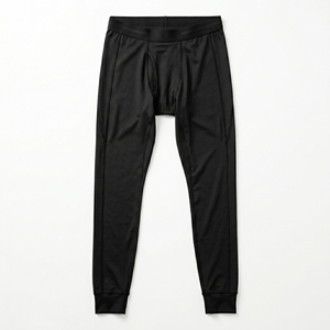 Leggings Térmicos Negros para Hombre, de Secado Rápido, Sin Costuras, Pantalones de Ropa Interior, Elásticos en Cuatro Direcciones, Capa Base para Invierno - Product Image 1