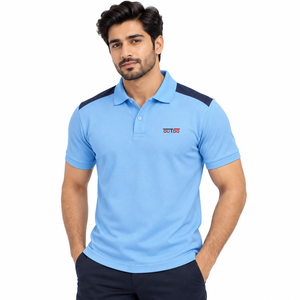 High quality men <b>polo</b> <b>shirt</b> featuring soft material durable stitching and classic design suitable for <b>work</b> and leisure wear - Product Image 1