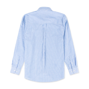 Chemise Oxford à manches longues pour homme adulte, 100% coton Oxford pur, boutonnée, col rabattu, logo brodé, décontractée - Product Image 2