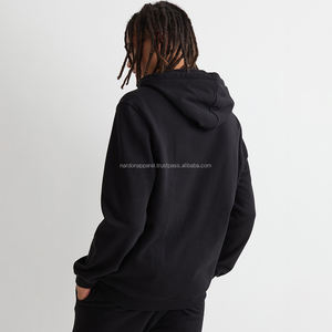 Nardon Apparel Vêtements de rue de haute qualité 100% coton éponge polaire coupe régulière sweats à capuche zippés personnalisés pour hommes - Product Image 2