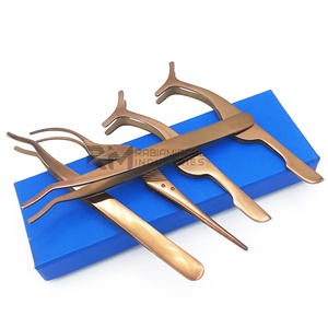 Applicateur de cils professionnel RMI réutilisable, portable, respirant, de haute qualité, couleur or rose plasma, en acier inoxydable - Product Image 3