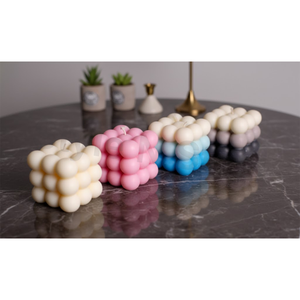 Velas de burbujas y cuatro velas con forma de burbuja para decoración - Navidad, Pascua, cumpleaños y San Valentín - Product Image 4