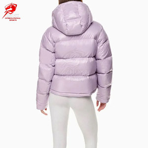 Versatile All Season Women Puffer Jackets For Outdoor Fitness <b>Practice</b> Breathable Material Modern <b>Padded</b> Top - Product Image 2