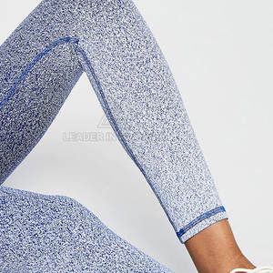 Leggings de yoga légers à taille élastique, couleur unie, nouveau style, avec logo personnalisé – Offre spéciale à prix abordable - Product Image 4