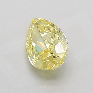 Diamante Suelto Certificado IGI de Laboratorio, Forma de Pera, Color Amarillo Intenso, Peso 2.07, Nuevo Formato de Patrón Secuencial - Product Image 4