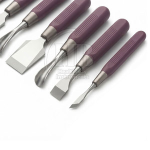 Ensemble de ciseaux à os orthopédiques manuels en acier inoxydable, instruments chirurgicaux professionnels, outils de coupe osseuse de précision - Product Image 6