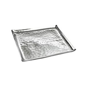 Plateaux de boulangerie de qualité alimentaire, plateaux de cuisson artisanaux et plats carrés en métal poli brillant, plateaux de service pour restaurants - Product Image 1