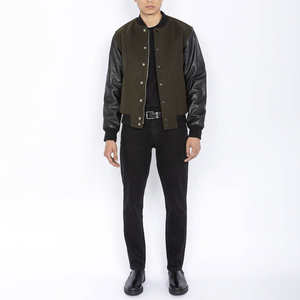 Chaqueta de Hombre de Alta Calidad, Color Sólido, para Invierno, Uso Casual, Estilo Universitario, Deportivo, Uniforme, Moderna, de Secado Rápido - Product Image 4