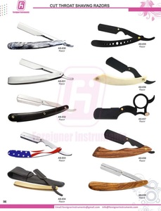 Cuchilla de Afeitar Facial Profesional de Acero Inoxidable Reutilizable para Barbería y Salón, Cuchilla Única de Plástico - Product Image 5